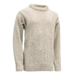 Devold Men's Nansen Sweater Crew Neck Grey Melange