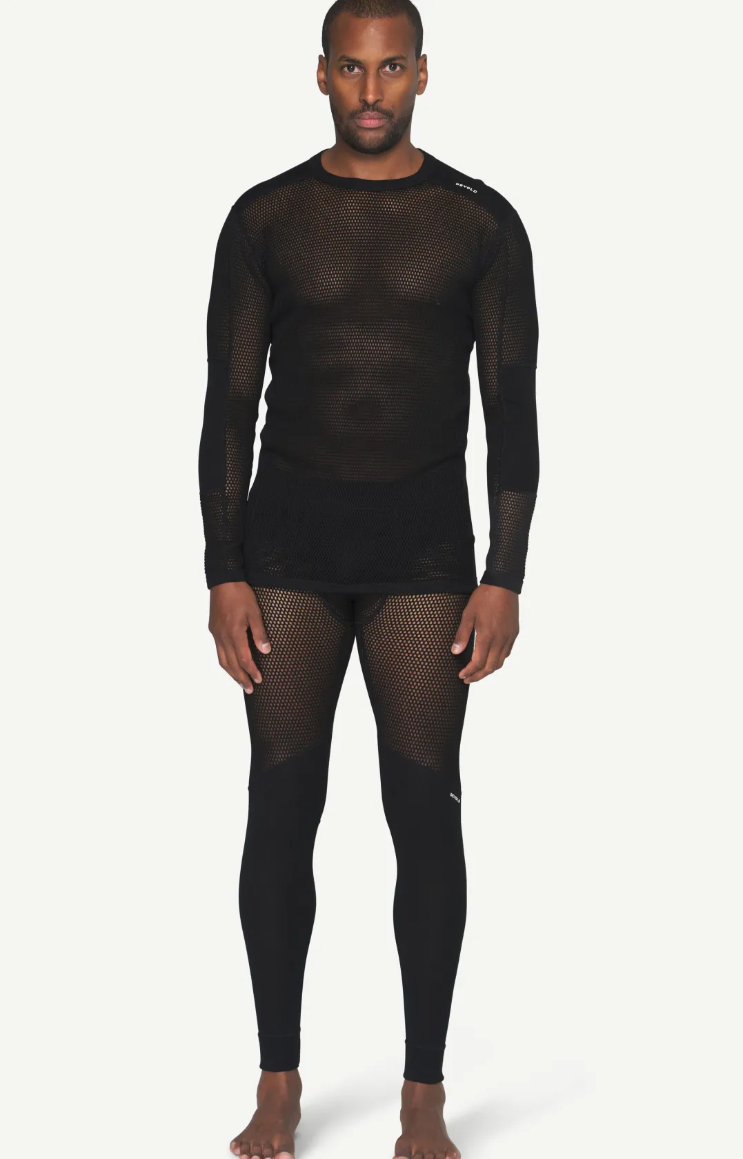 Devold Men's Wool Mesh Pro Shirt Black