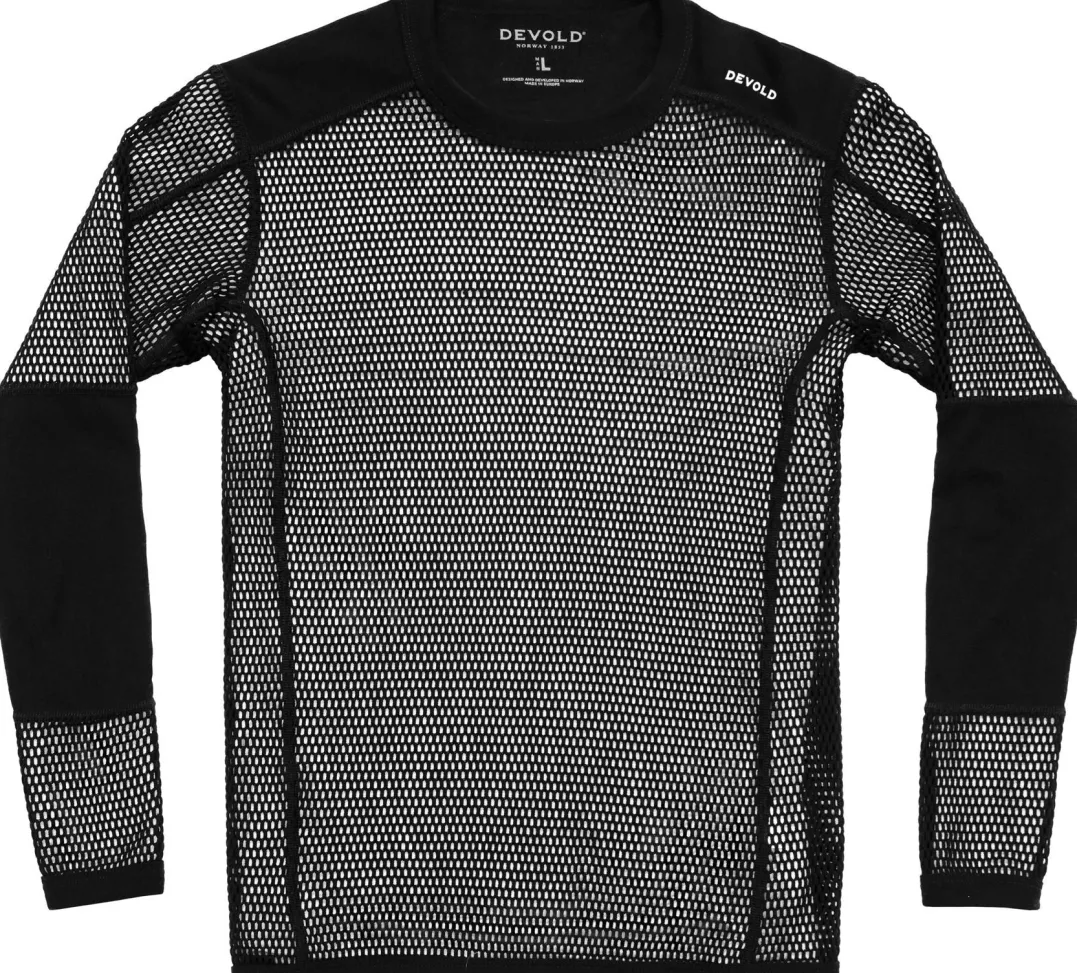 Devold Men's Wool Mesh Pro Shirt Black