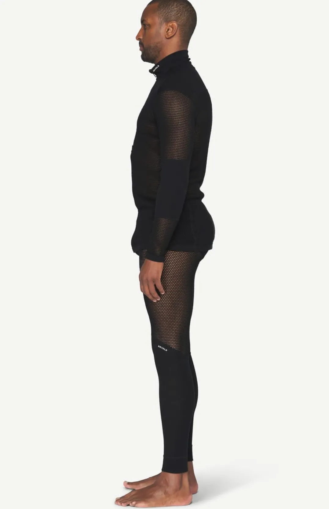 Devold Men's Wool Mesh Pro Zip Neck Black