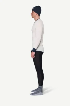 Devold Men's Wool Mesh Shirt Ink/offwhite