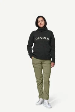Devold Nansen Legacy High Neck Anthracite/offwhite