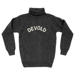 Devold Nansen Legacy High Neck Anthracite/offwhite