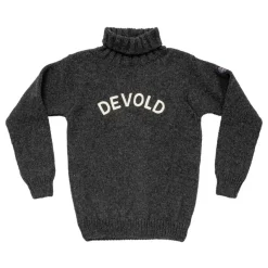 Devold Nansen Legacy High Neck Anthracite/offwhite