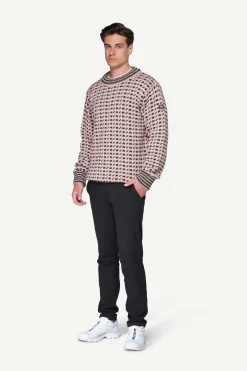 Devold Original Islender Wool Sweater Chalk Pink/Anthracite