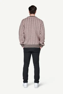 Devold Original Islender Wool Sweater Chalk Pink/Anthracite