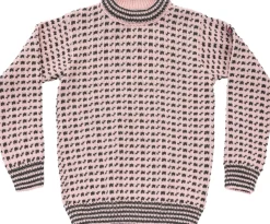 Devold Original Islender Wool Sweater Chalk Pink/Anthracite