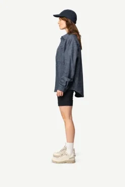 Devold Unisex Merino Overshirt Ink Melange