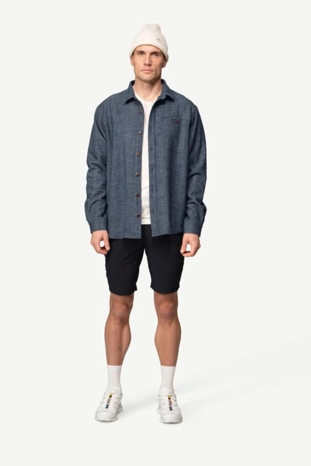 Devold Unisex Merino Overshirt Ink Melange