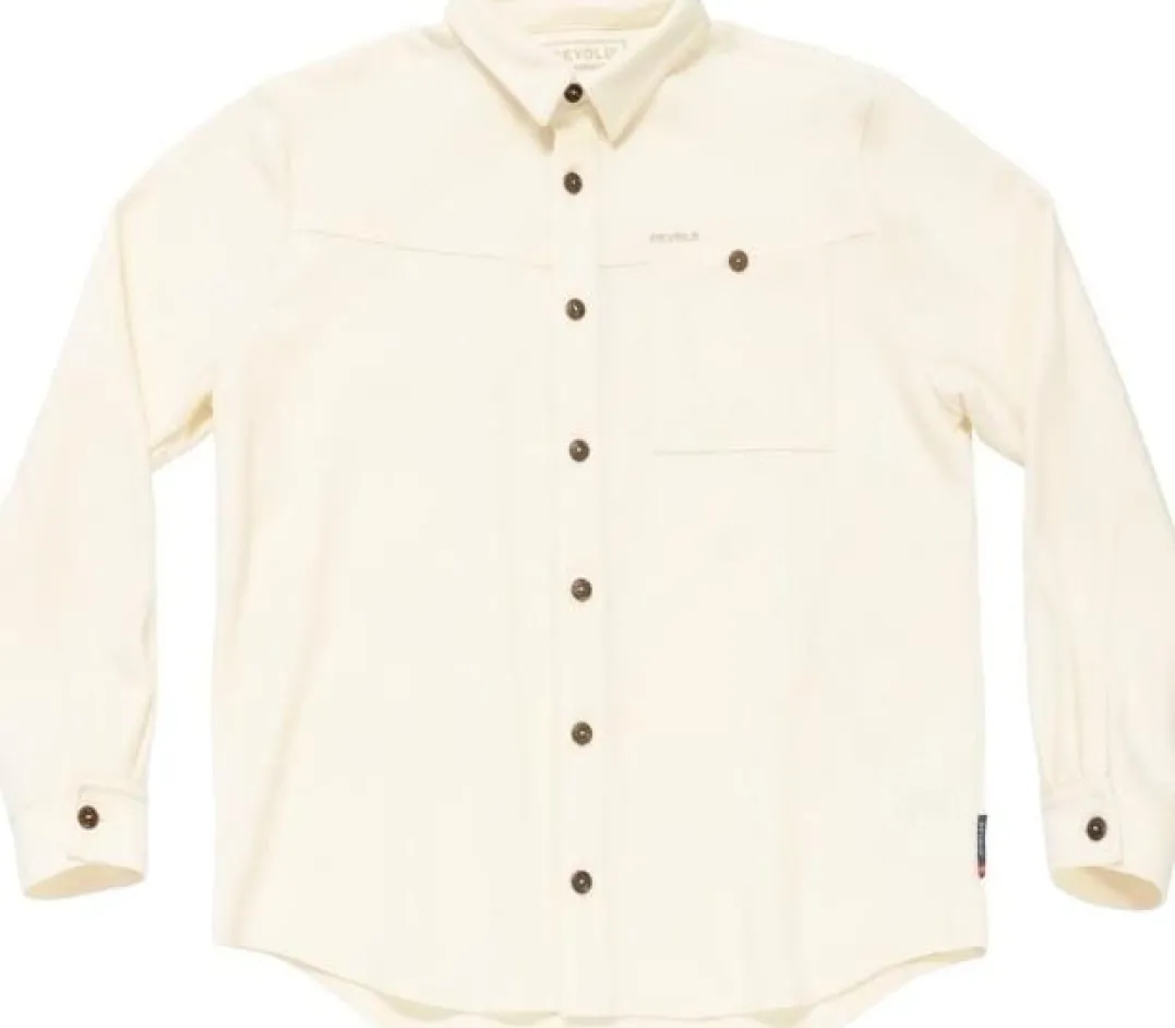 Devold Unisex Merino Overshirt Raw White