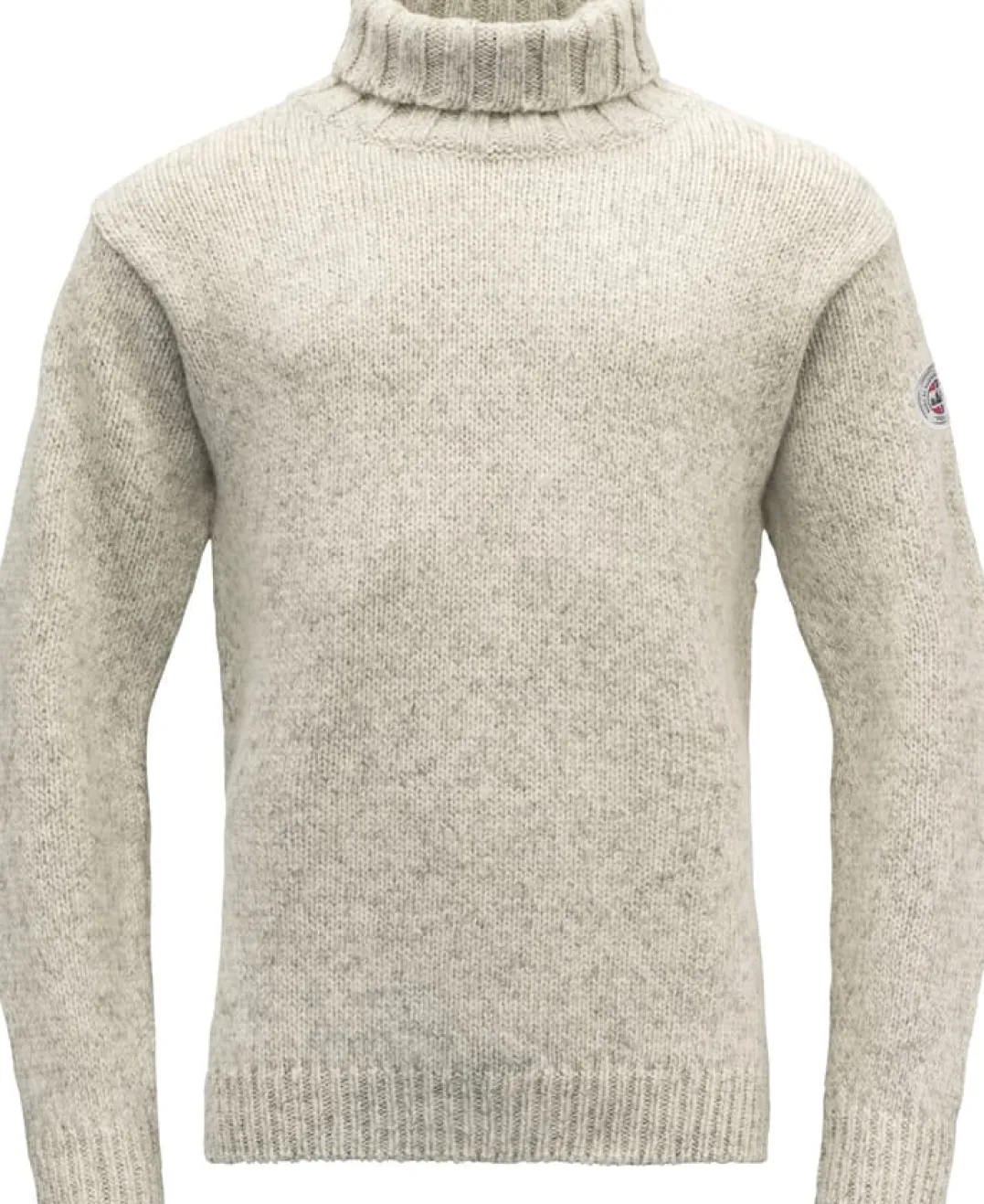 Devold Unisex Nansen Wool High Neck Grey Melange