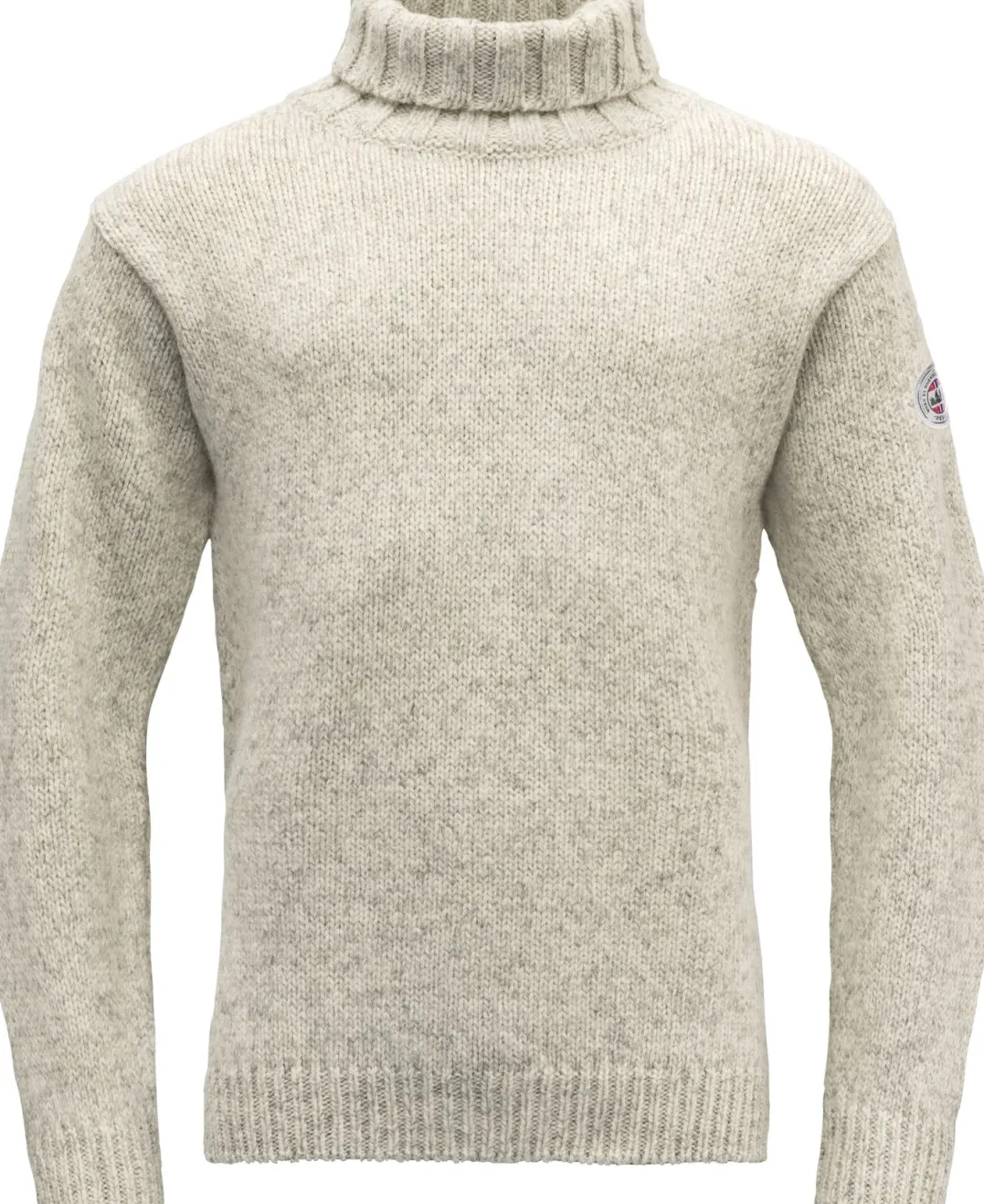 Devold Unisex Nansen Wool High Neck Grey Melange