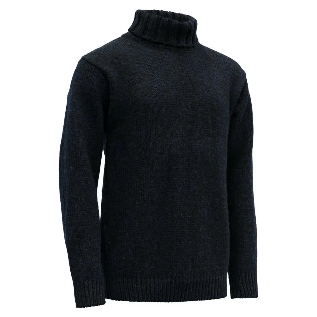 Devold Unisex Nansen Wool High Neck Navy