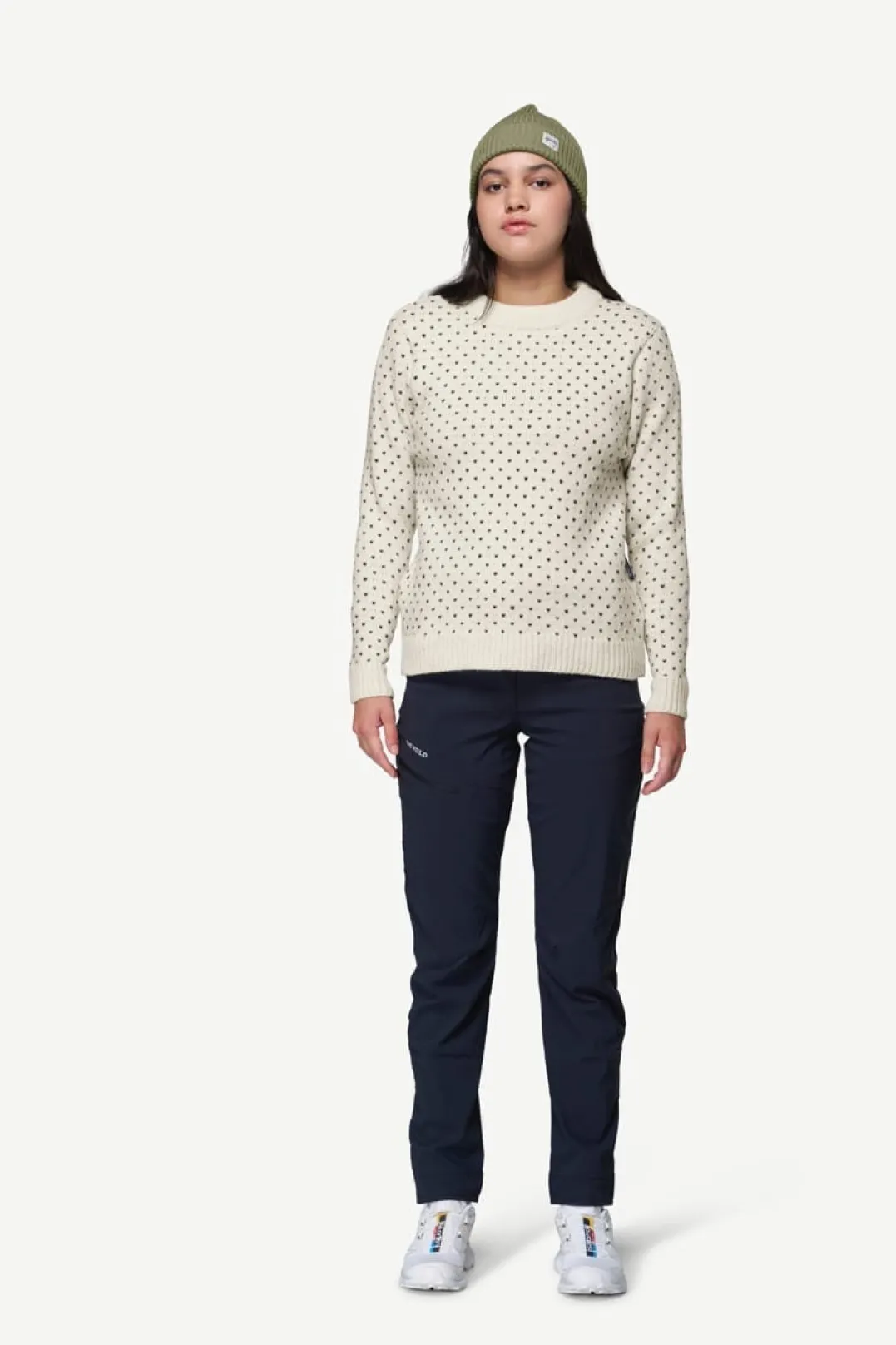 Devold Unisex Sørisen Wool Sweater Raw White