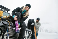 Devold Unisex Svalbard Sweater High Neck Offwhite/Anthracite