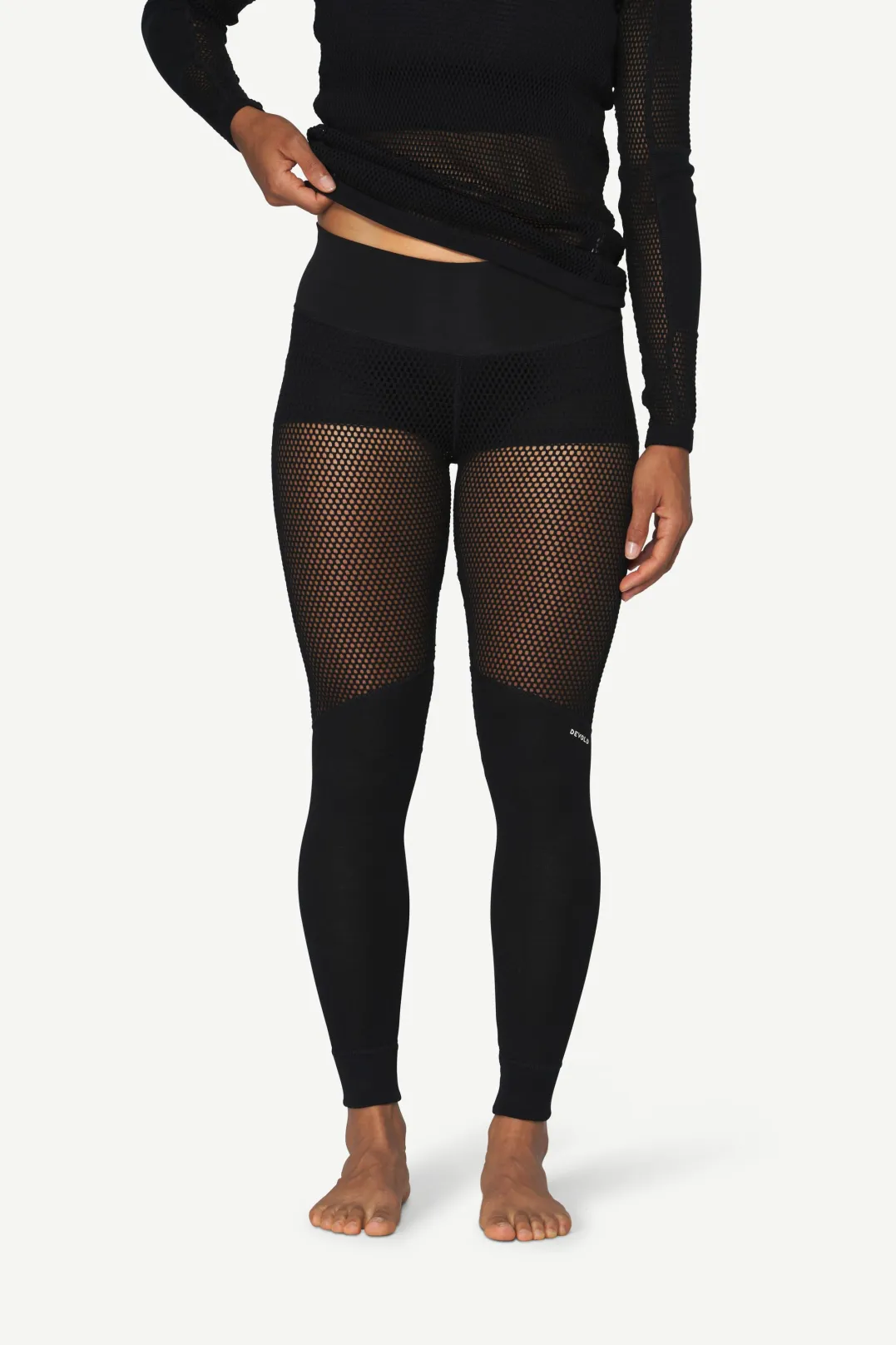 Devold Women's Wool Mesh Pro Longs Black