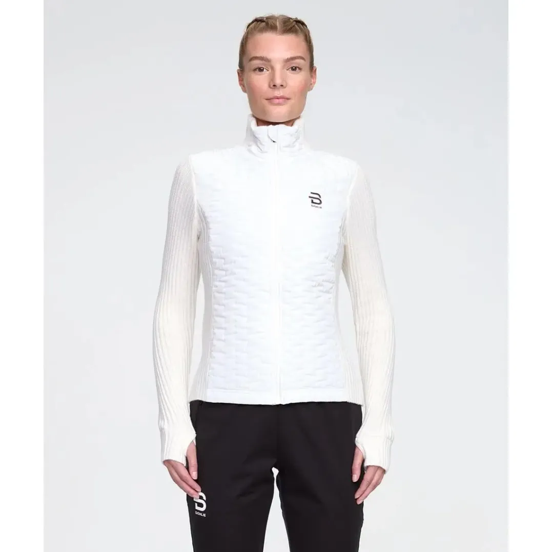 Dæhlie Full Zip Comfy Wmn Snow White