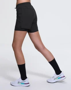 Dæhlie Shorts Run 2 In 1 Wmn Black