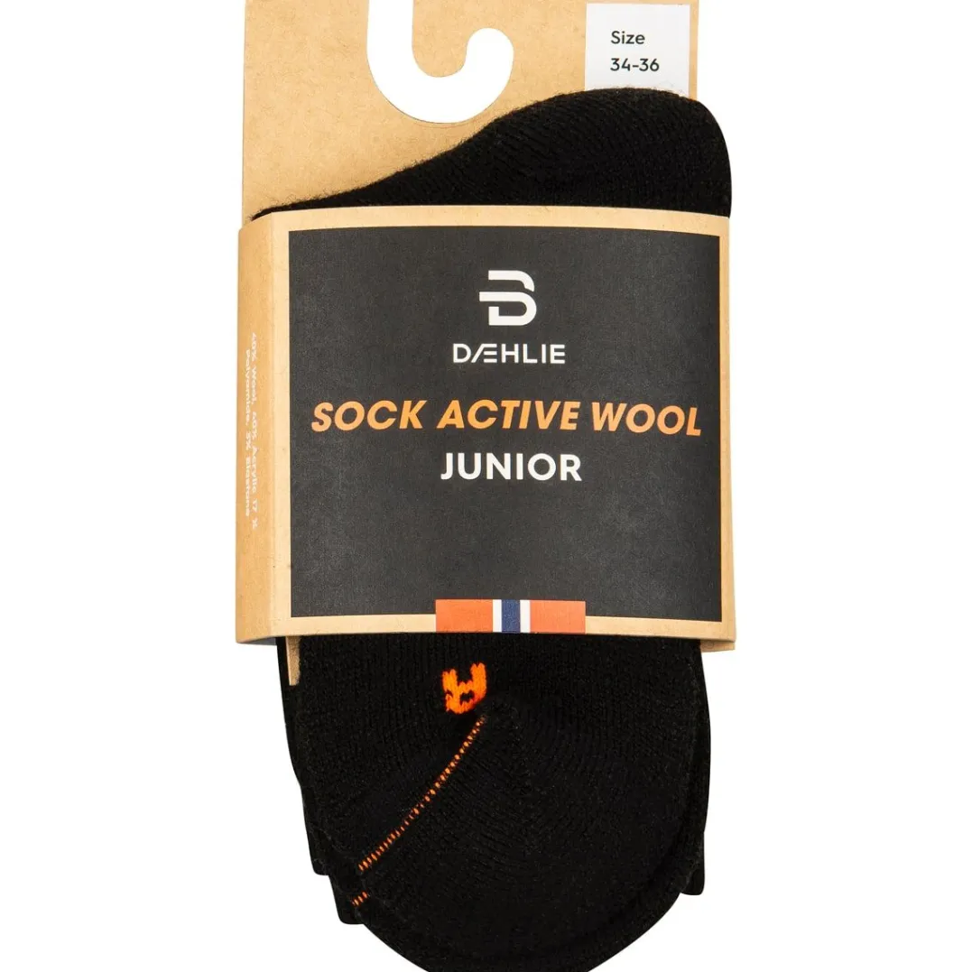 Dæhlie Sock Active Wool Jr Black