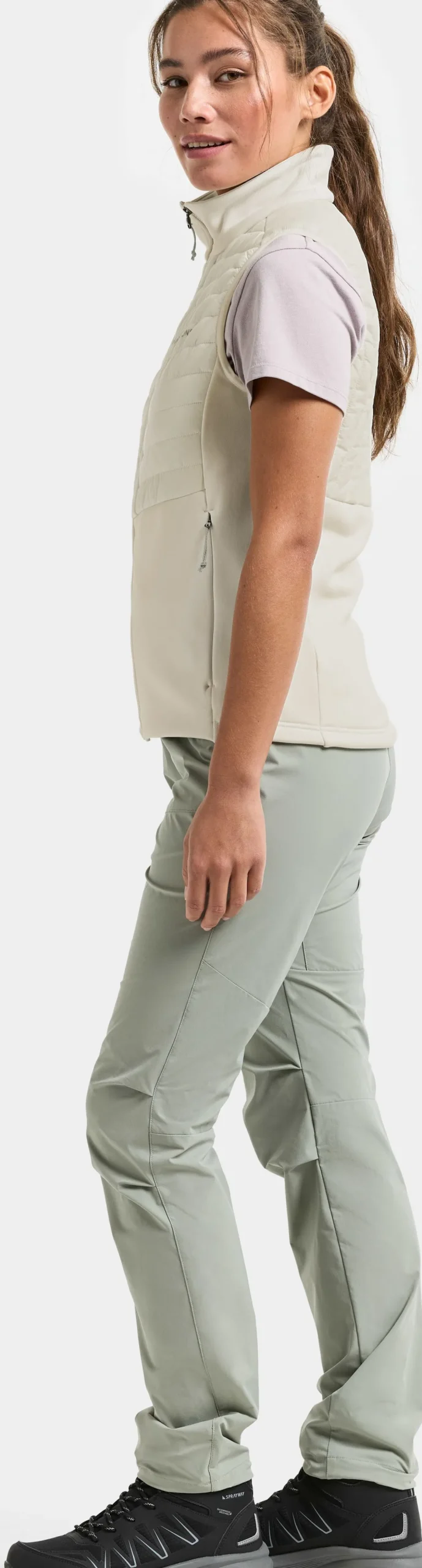 Didriksons Annema Wns Vest Shell White