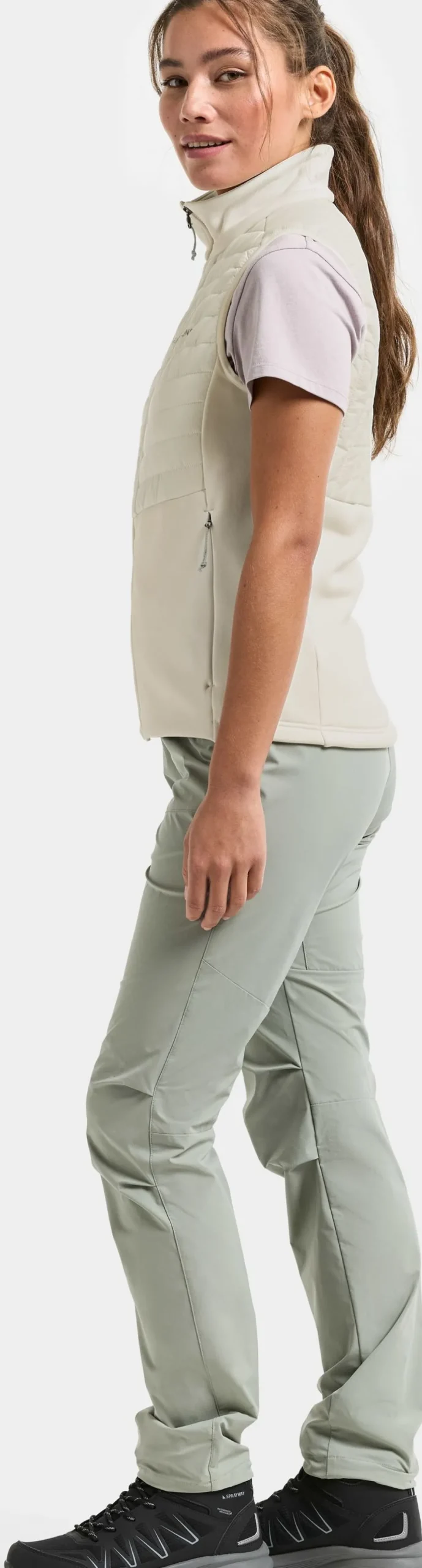 Didriksons Annema Wns Vest Shell White