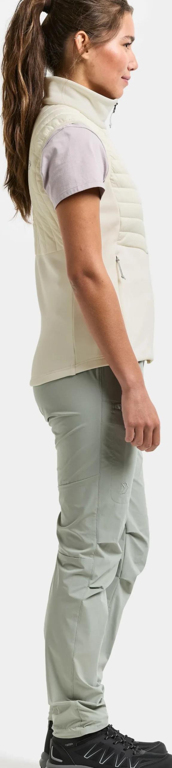 Didriksons Annema Wns Vest Shell White