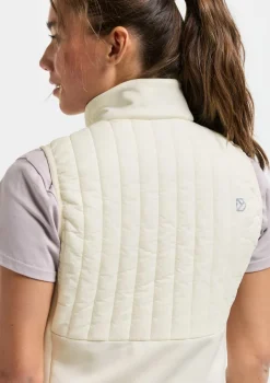 Didriksons Annema Wns Vest Shell White