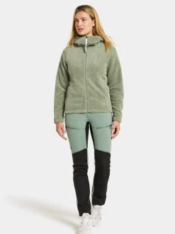 Didriksons Anniken Wns Fz 2 Light Moss