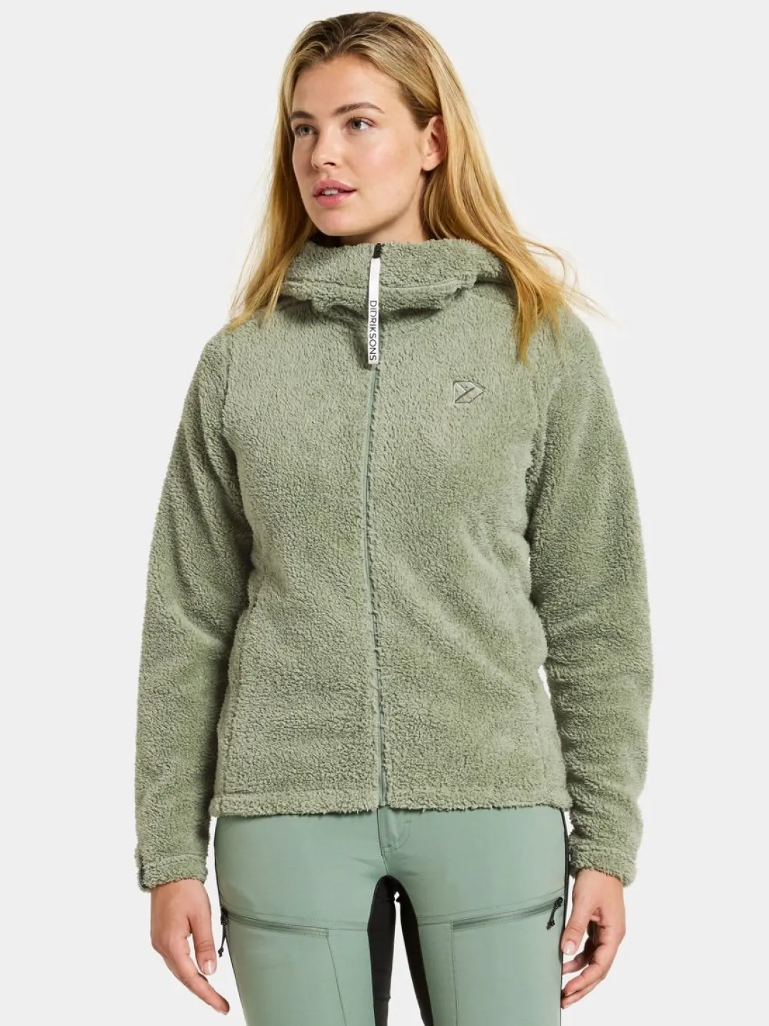 Didriksons Anniken Wns Fz 2 Light Moss