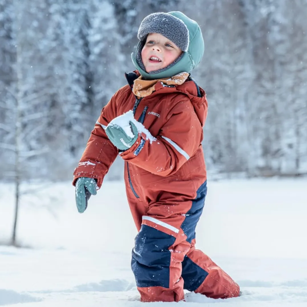 Didriksons Kids' Biggles Cap Dark Moss