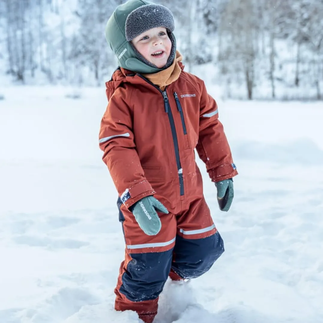Didriksons Kids' Biggles Cap Dark Moss
