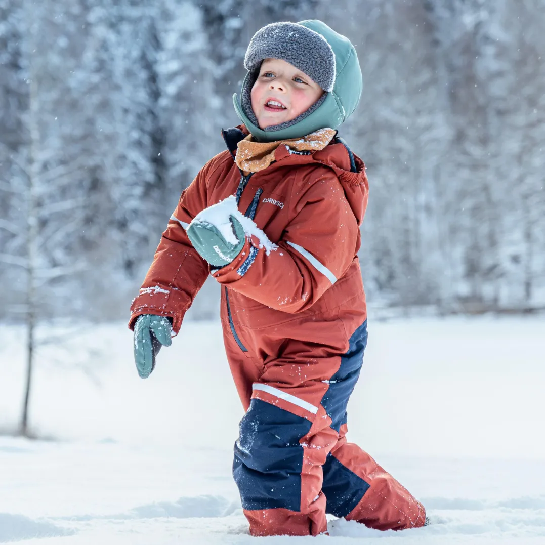 Didriksons Kids' Biggles Cap Dark Moss