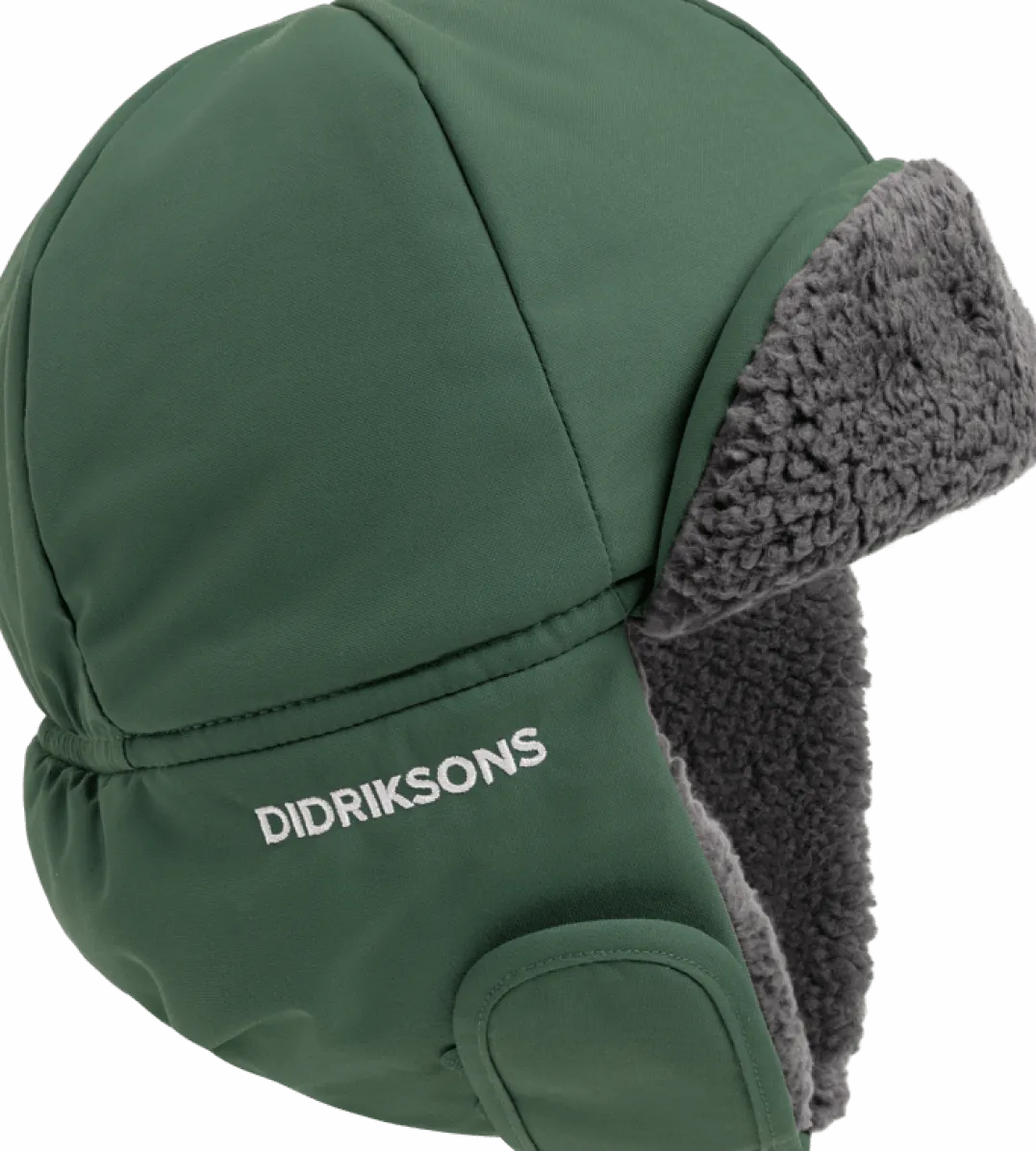 Didriksons Kids' Biggles Cap Dark Moss