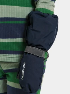 Didriksons Kids' Biggles Mittens Navy