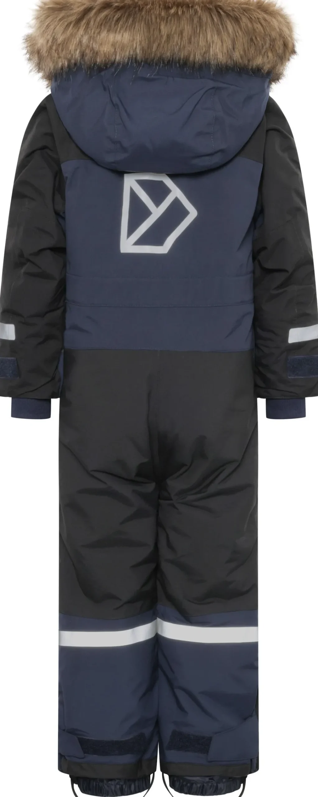 Didriksons Kids' Bjärven Coverall 4 Navy