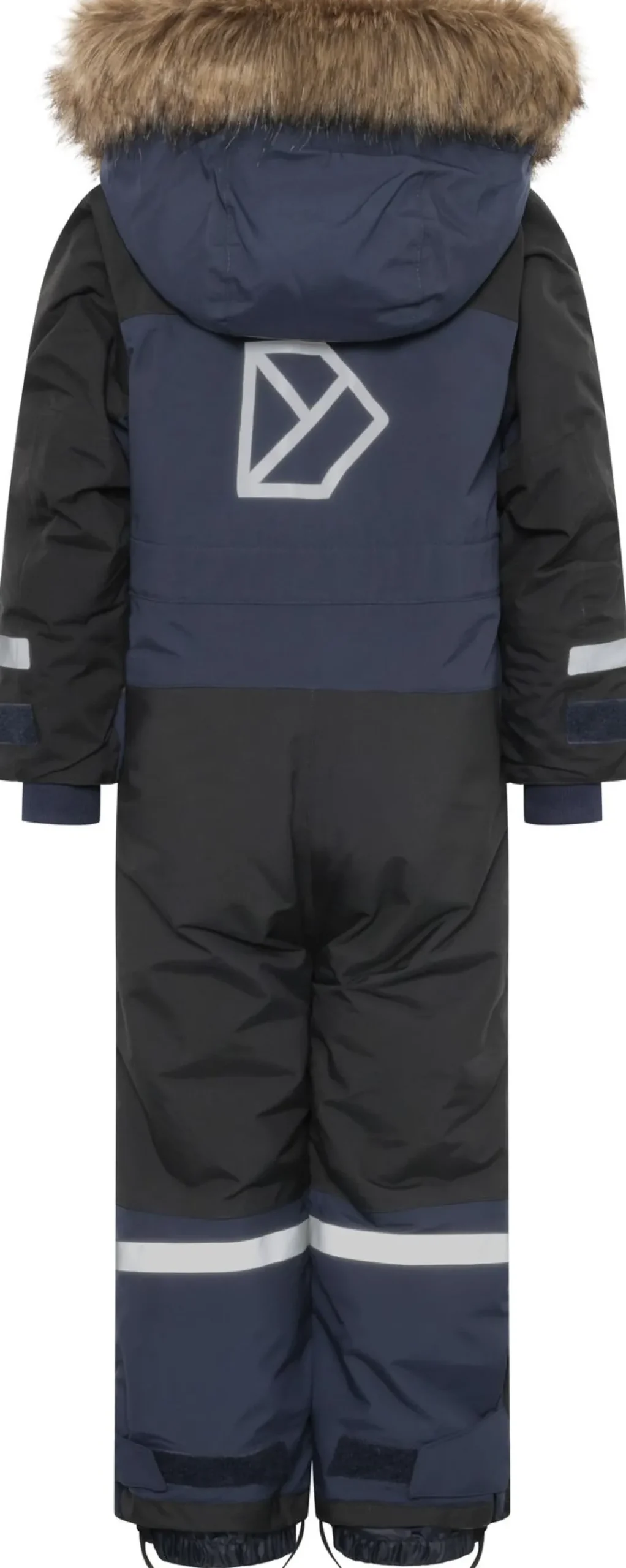 Didriksons Kids' Bjärven Coverall 4 Navy
