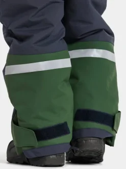 Didriksons Kids' Bjärven Coverall 4 Light Moss