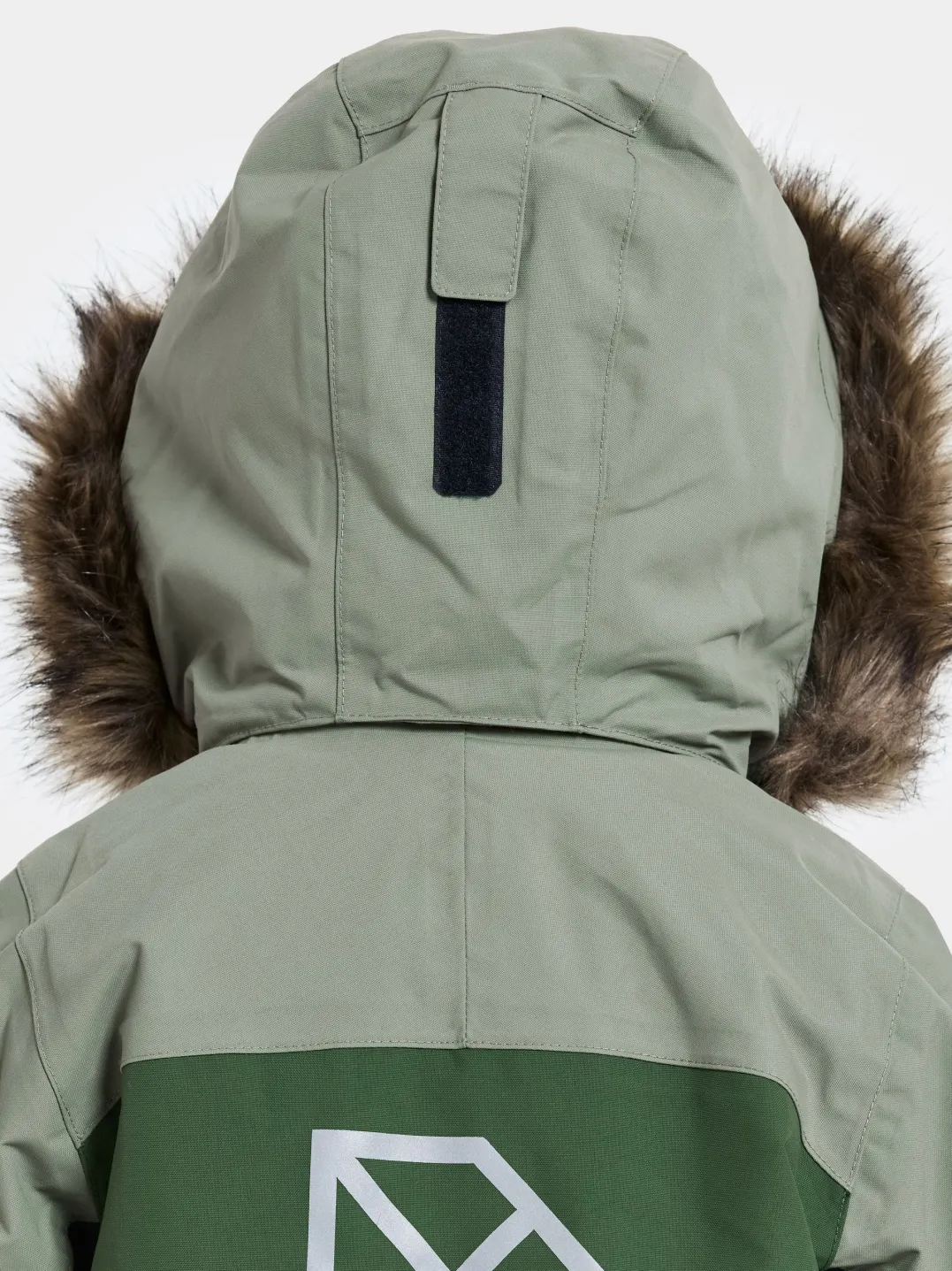 Didriksons Kids' Bjärven Coverall 4 Light Moss