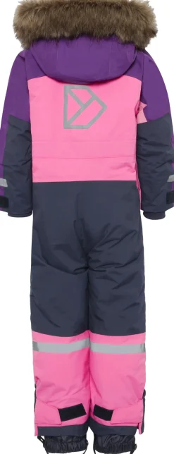 Didriksons Kids' Bjärven Coverall 4 Sweet Pink