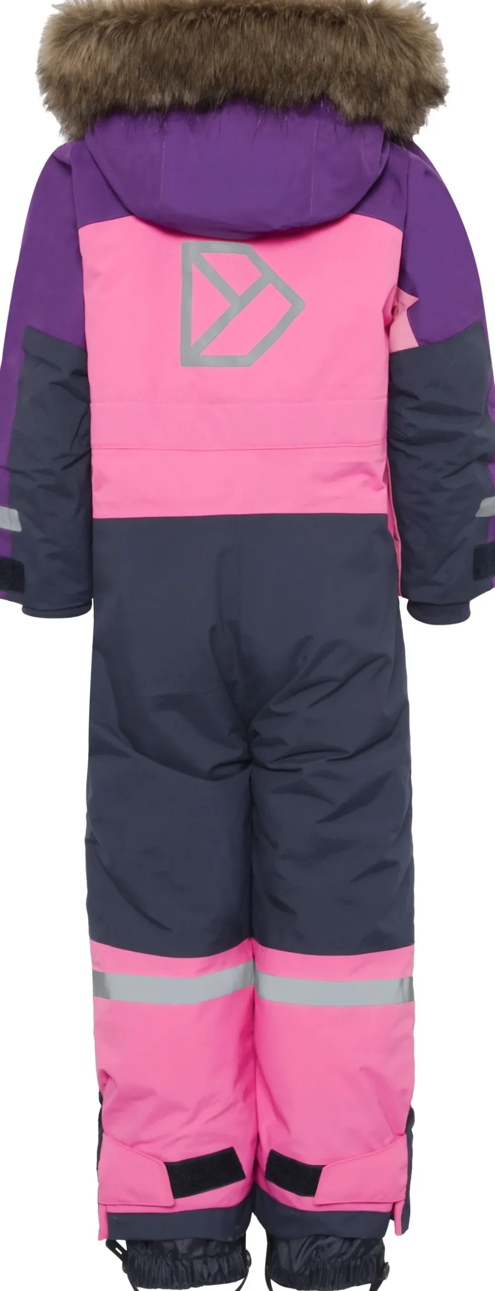 Didriksons Kids' Bjärven Coverall 4 Sweet Pink