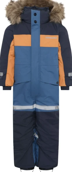 Didriksons Kids' Bjärven Coverall 4 Galaxy Blue
