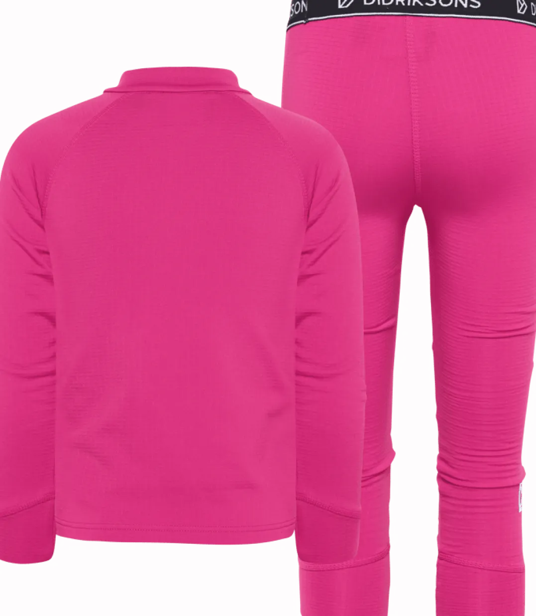 Didriksons Kids' Jadis Set 5 Cactus Pink