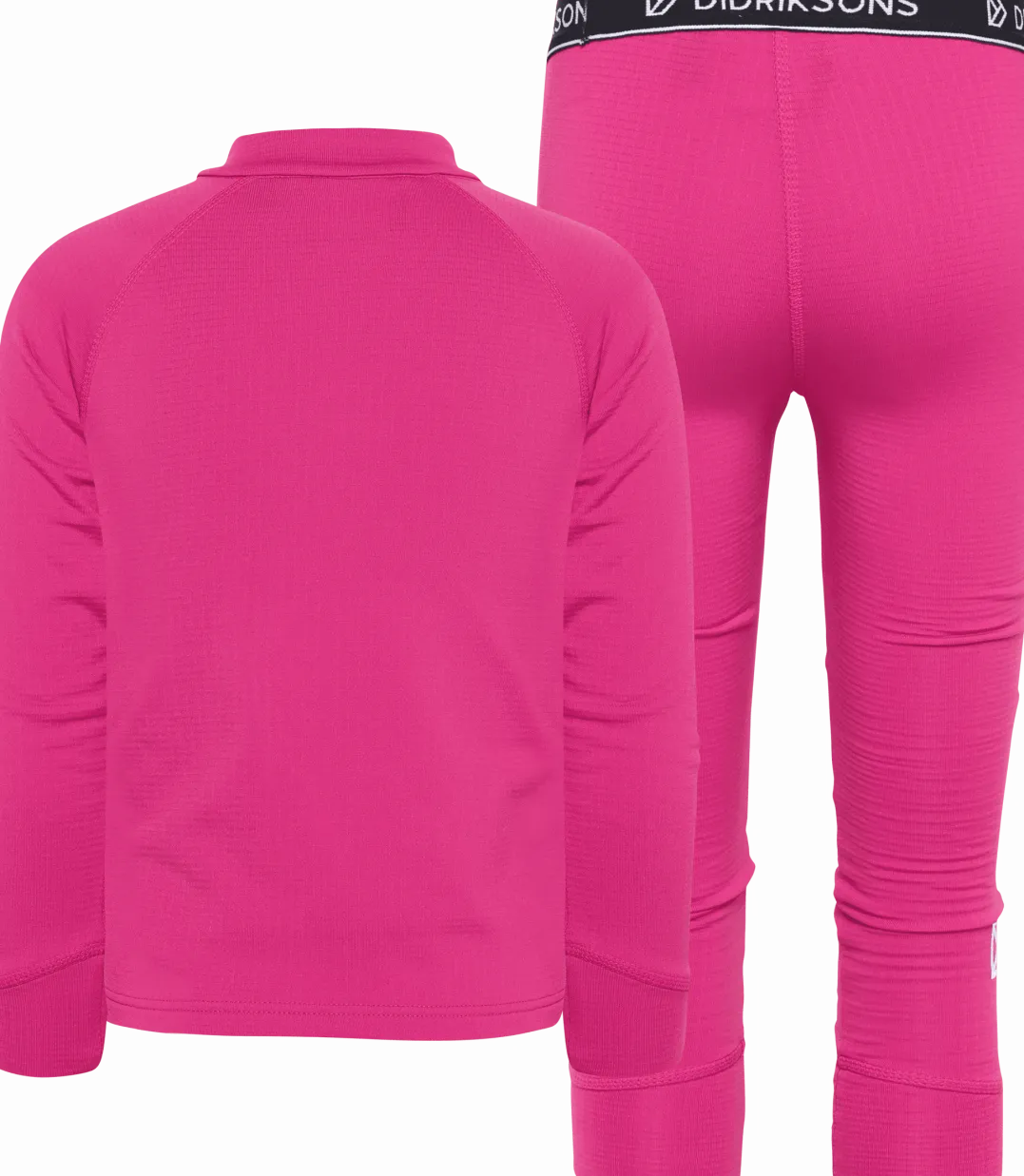 Didriksons Kids' Jadis Set 5 Cactus Pink