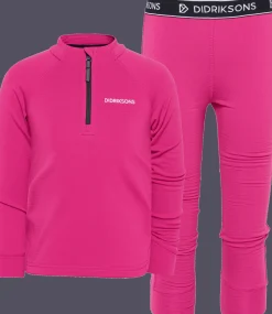 Didriksons Kids' Jadis Set 5 Cactus Pink