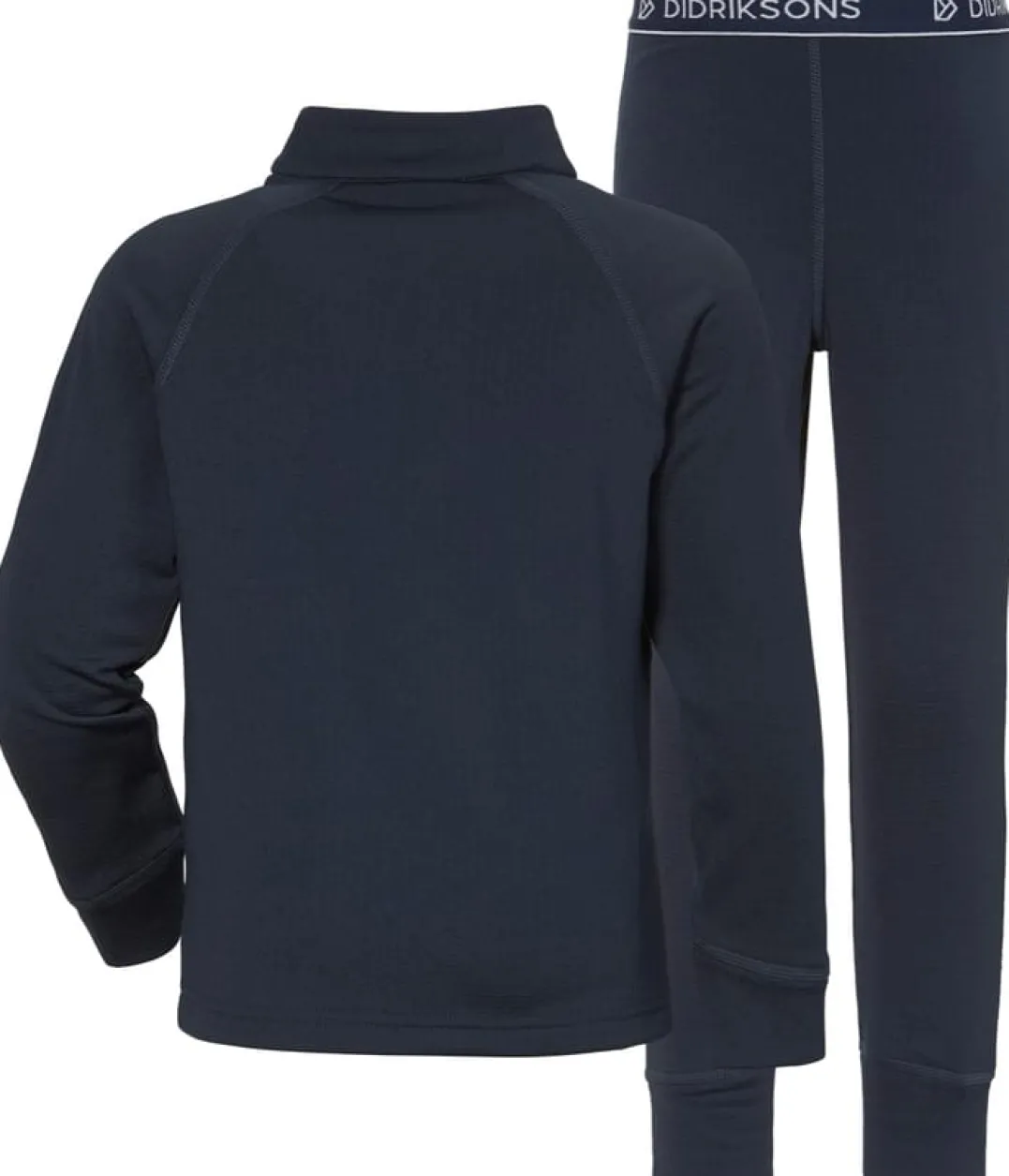 Didriksons Kids' Jadis Set 5 Navy