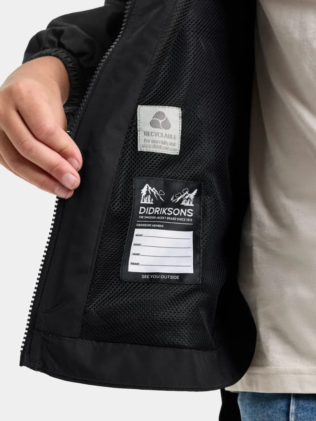 Didriksons Kids' Meliss Jacket 2 Black