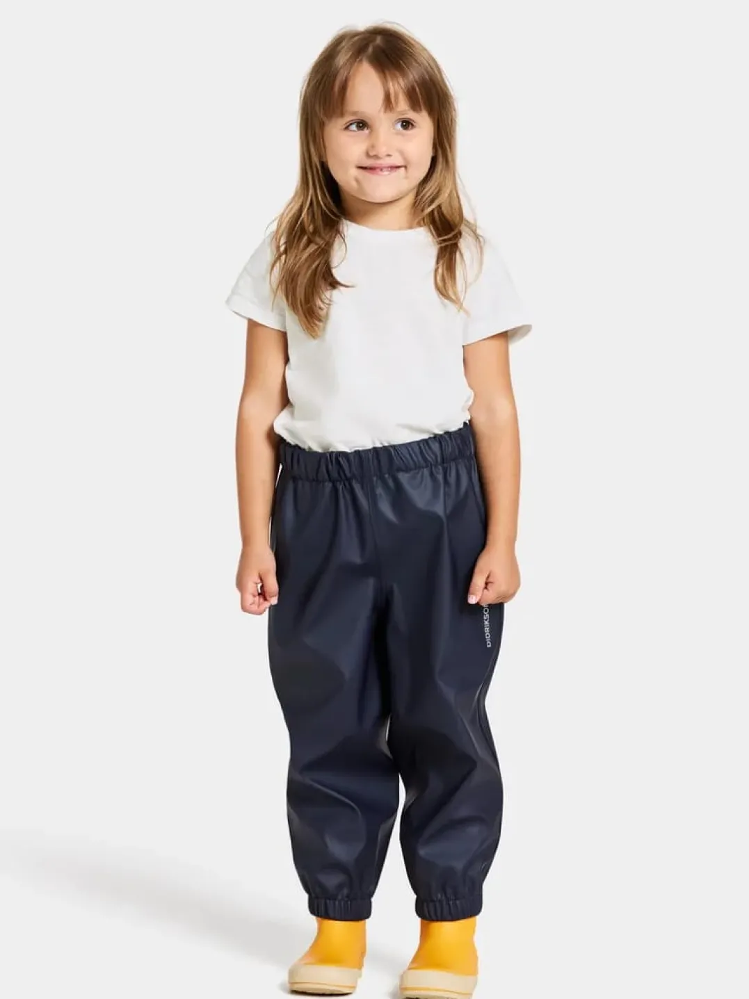 Didriksons Kids' Midjeman Pants 7 Navy