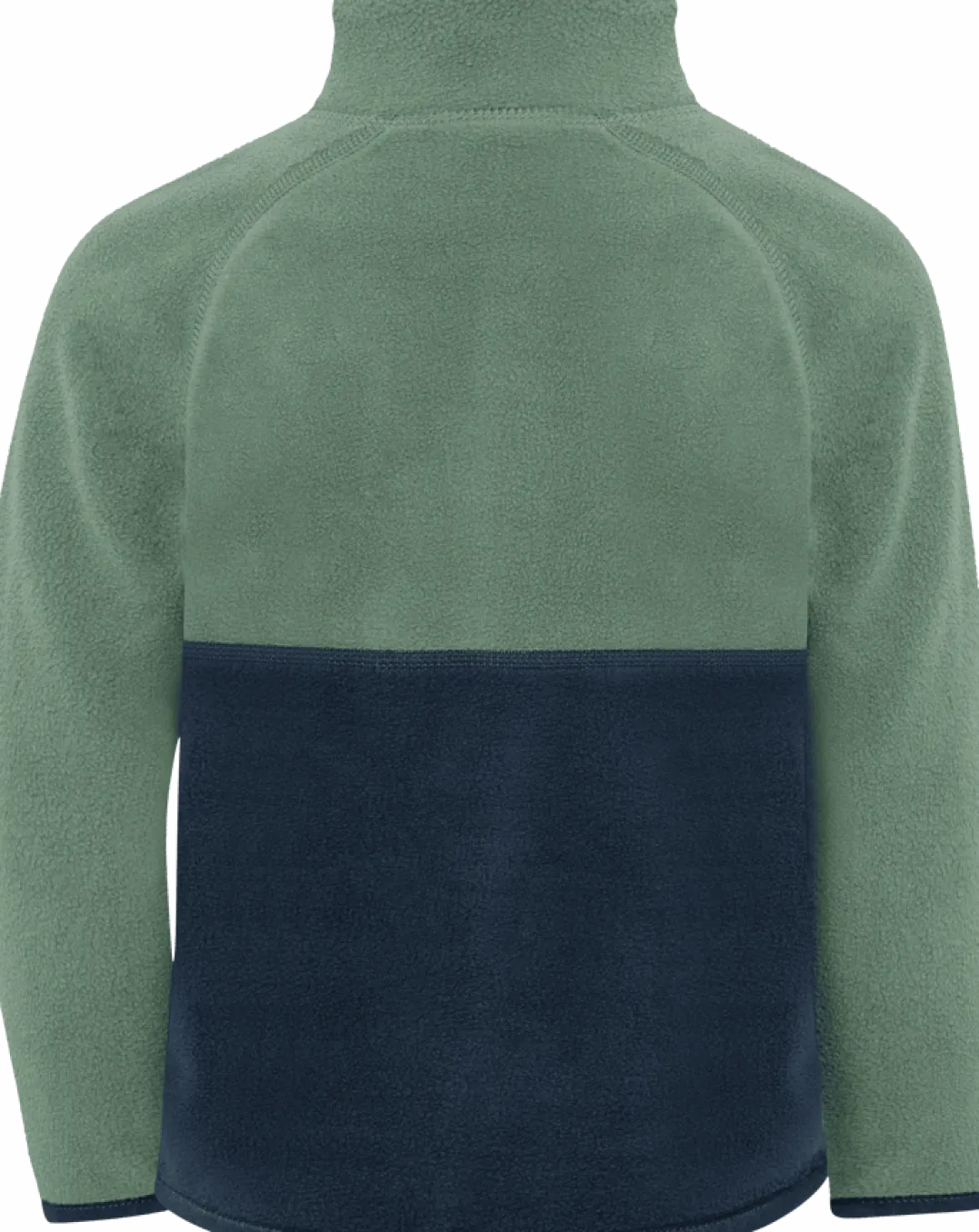 Didriksons Kids' Monte Half Button Dark Moss