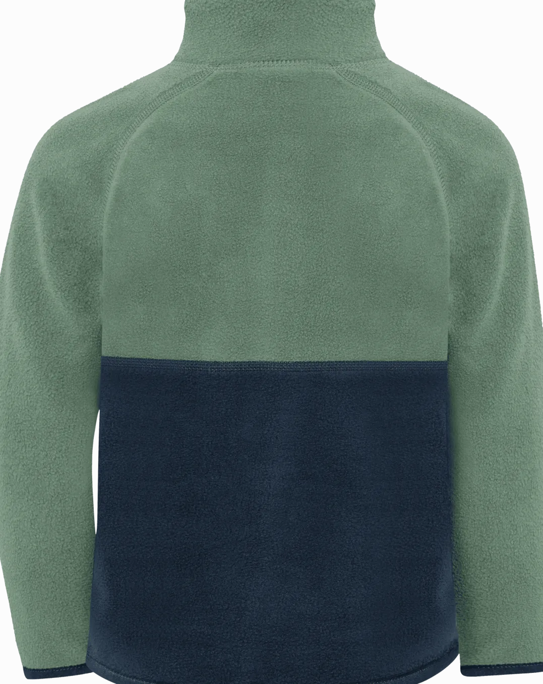 Didriksons Kids' Monte Half Button Dark Moss
