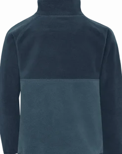 Didriksons Kids' Monte Half Button Mountain Blue